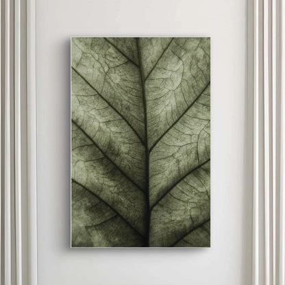 Detail van Bladader, artistieke weergave van bladnerven en structuren
