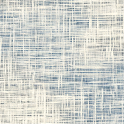Minimalistisch kunstwerk met kruislijnen in luchtige blauwwitte tonen  
