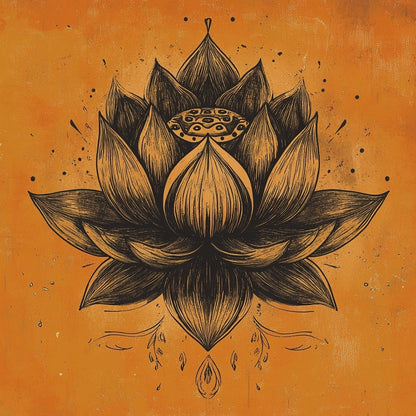 Zwarte Lotus van Wijsheid